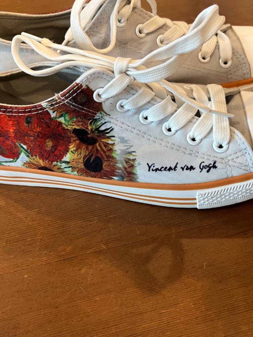 Celdes Celebrity Destinations Canvas Sneakers Vincent van Gogh Size EU 38